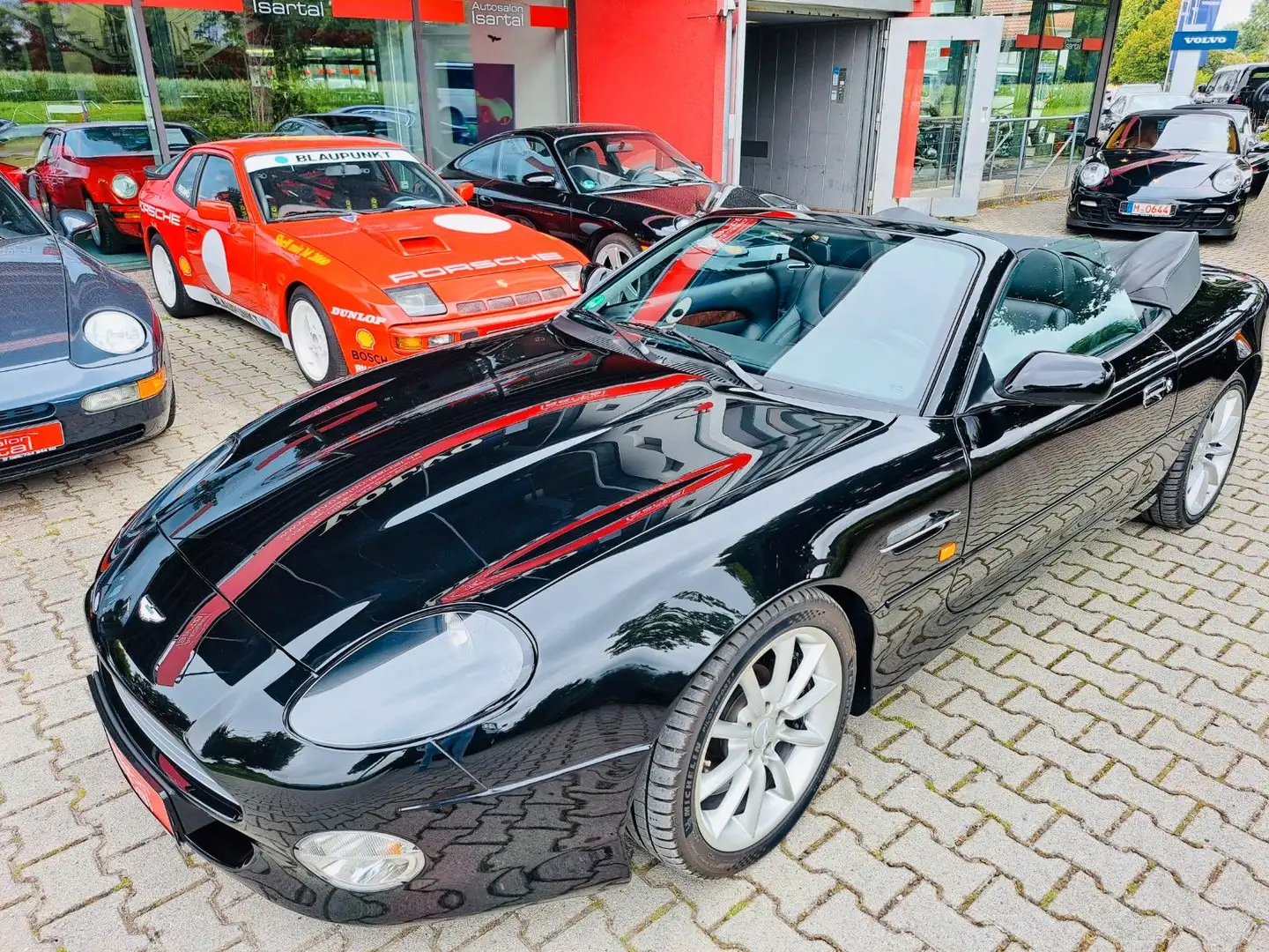 Aston Martin DB7 Vantage Volante -1.Hd. -13tkm ! Schwarz - 2