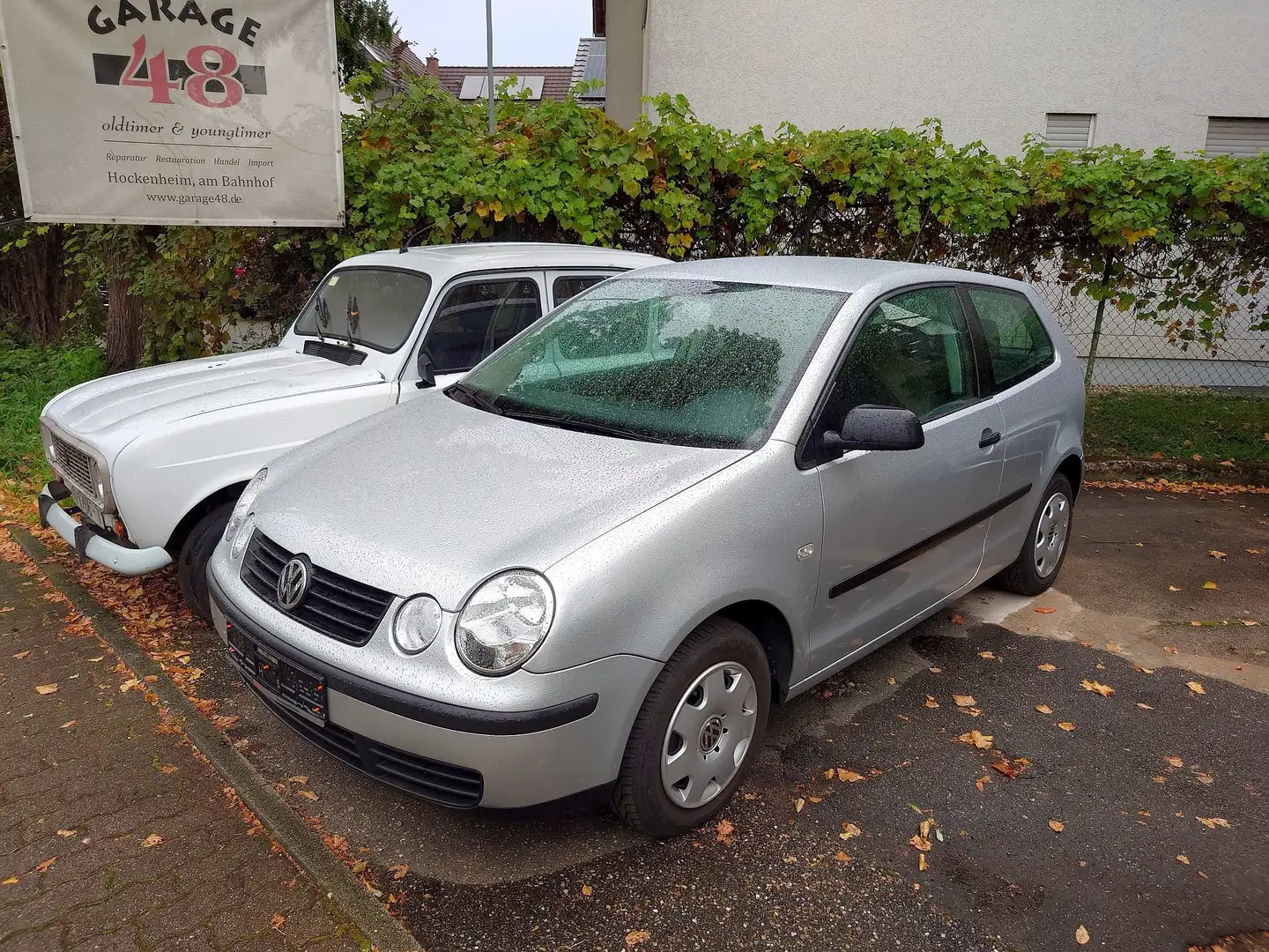 Volkswagen Polo Polo 9N 1.4 Automatik Klima 1 Hd Scheckheft Silber - 1