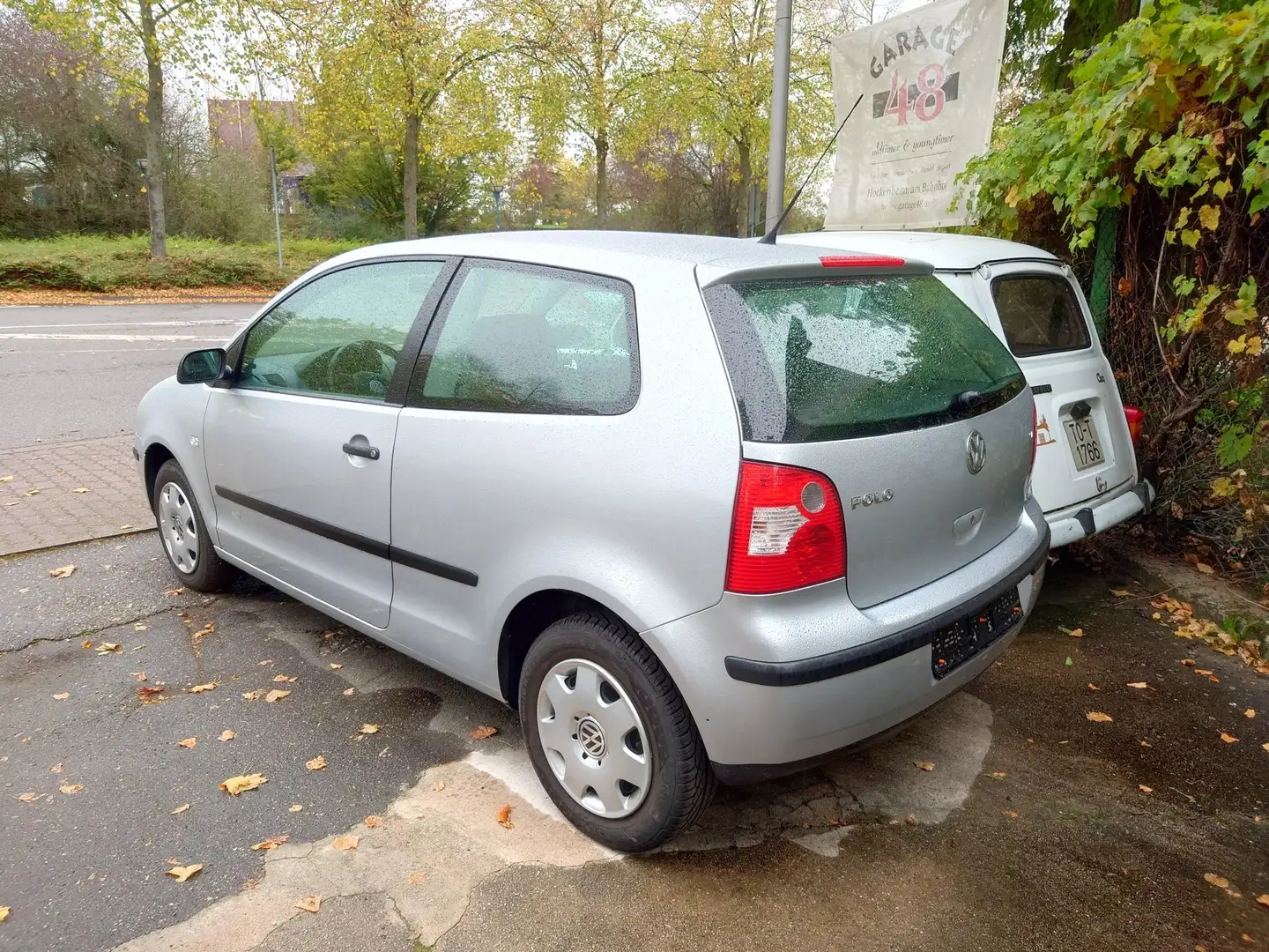 Volkswagen Polo Polo 9N 1.4 Automatik Klima 1 Hd Scheckheft Silber - 2