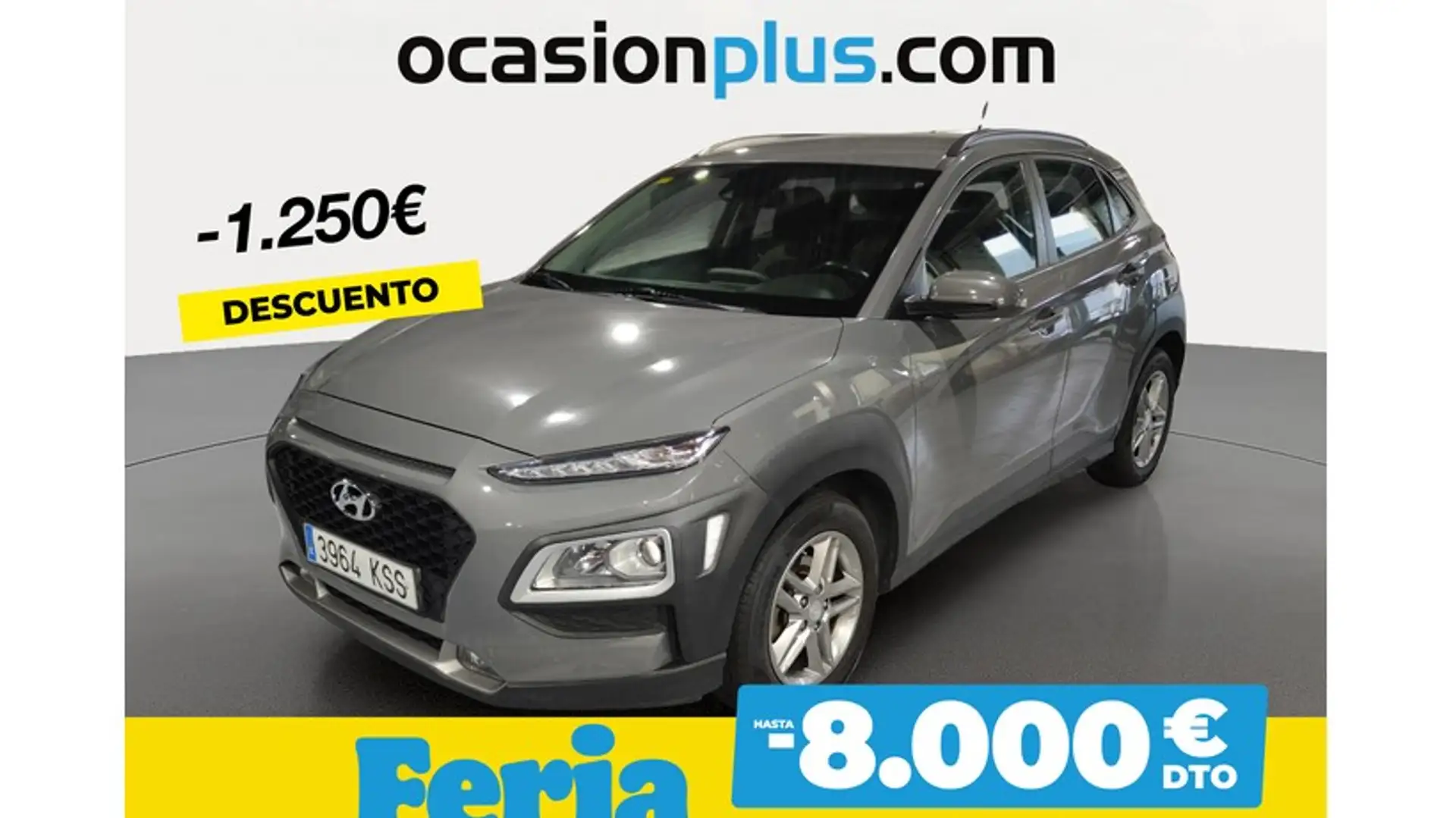 Hyundai KONA 1.0 TGDI Klass 4x2 Gris - 1