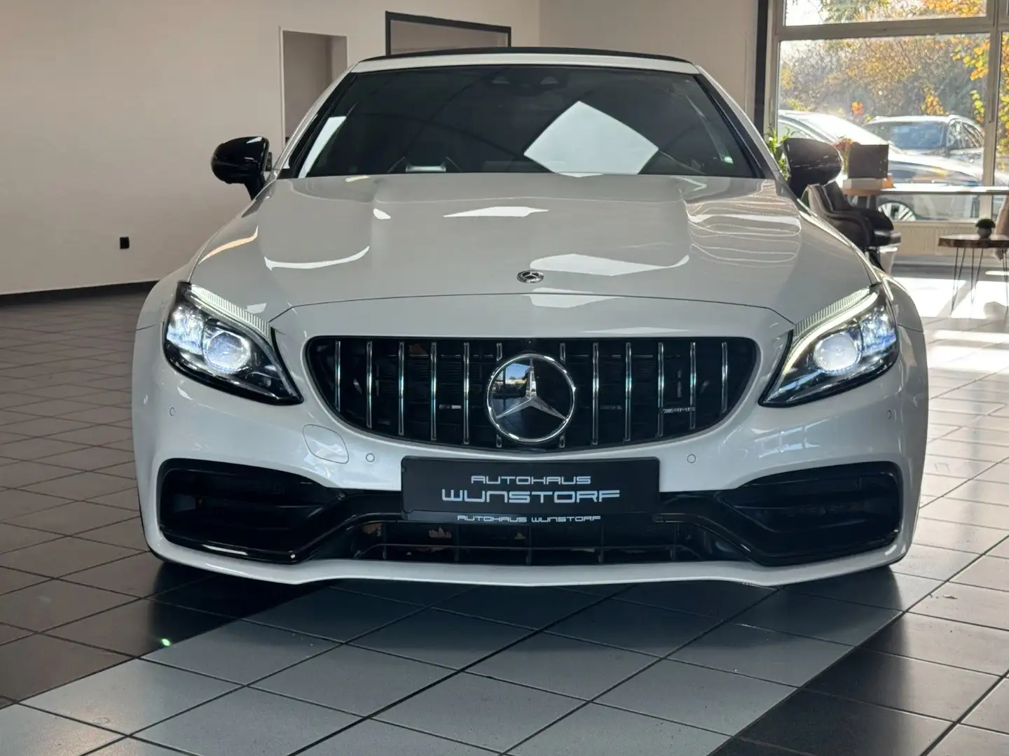 Mercedes-Benz C 63 AMG S Cabrio HuD/BURMESTER/CARBON/LED/CAM/ Weiß - 2