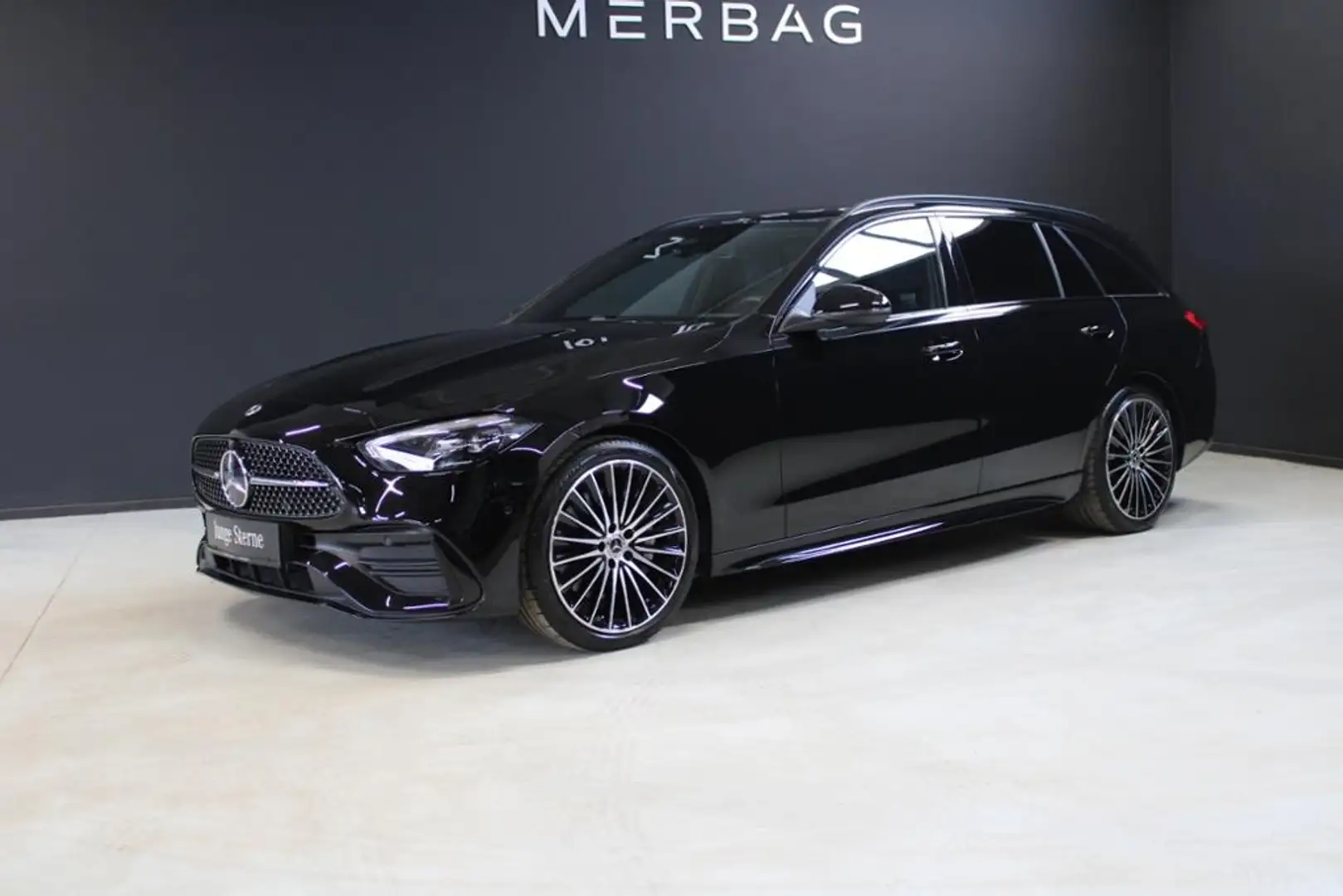 Mercedes-Benz C 200 T d *AMG Night Pano AHK 19" Memory Akustik Noir - 1