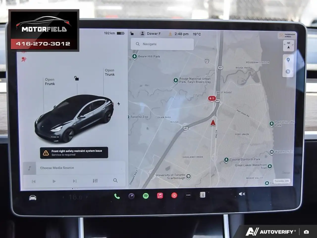 Tesla Model 3 снимка Tesla Model 3