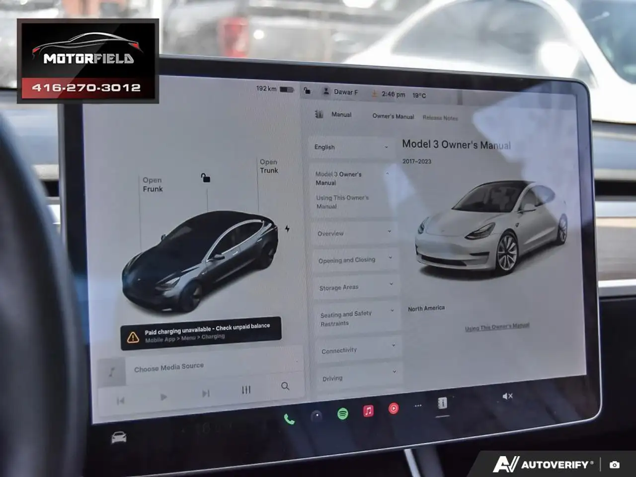 Tesla Model 3 снимка Tesla Model 3