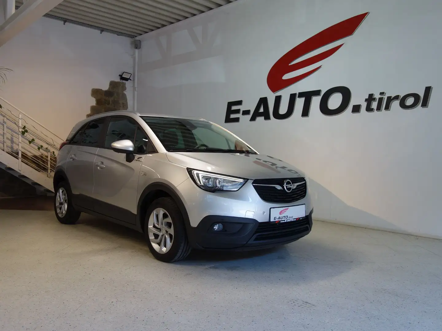 Opel Crossland X Turbo *CARPLAY *SERVICEGEPFLEGT *LED Silber - 1