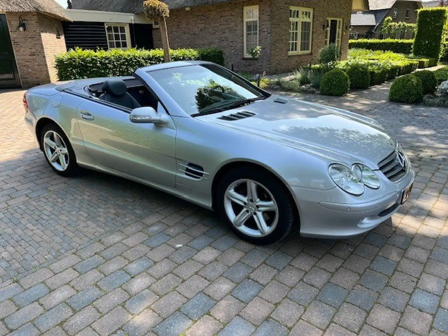 Mercedes-Benz SL 350 origineel Nederlands in schitterende staat Zilver - 1