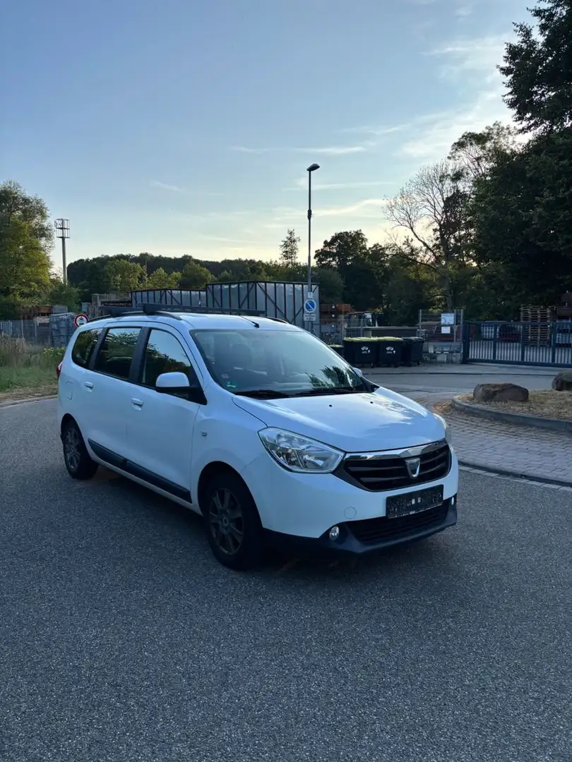Dacia Lodgy Prestige HU 04.2027 1.Hand AHK Weiß - 1