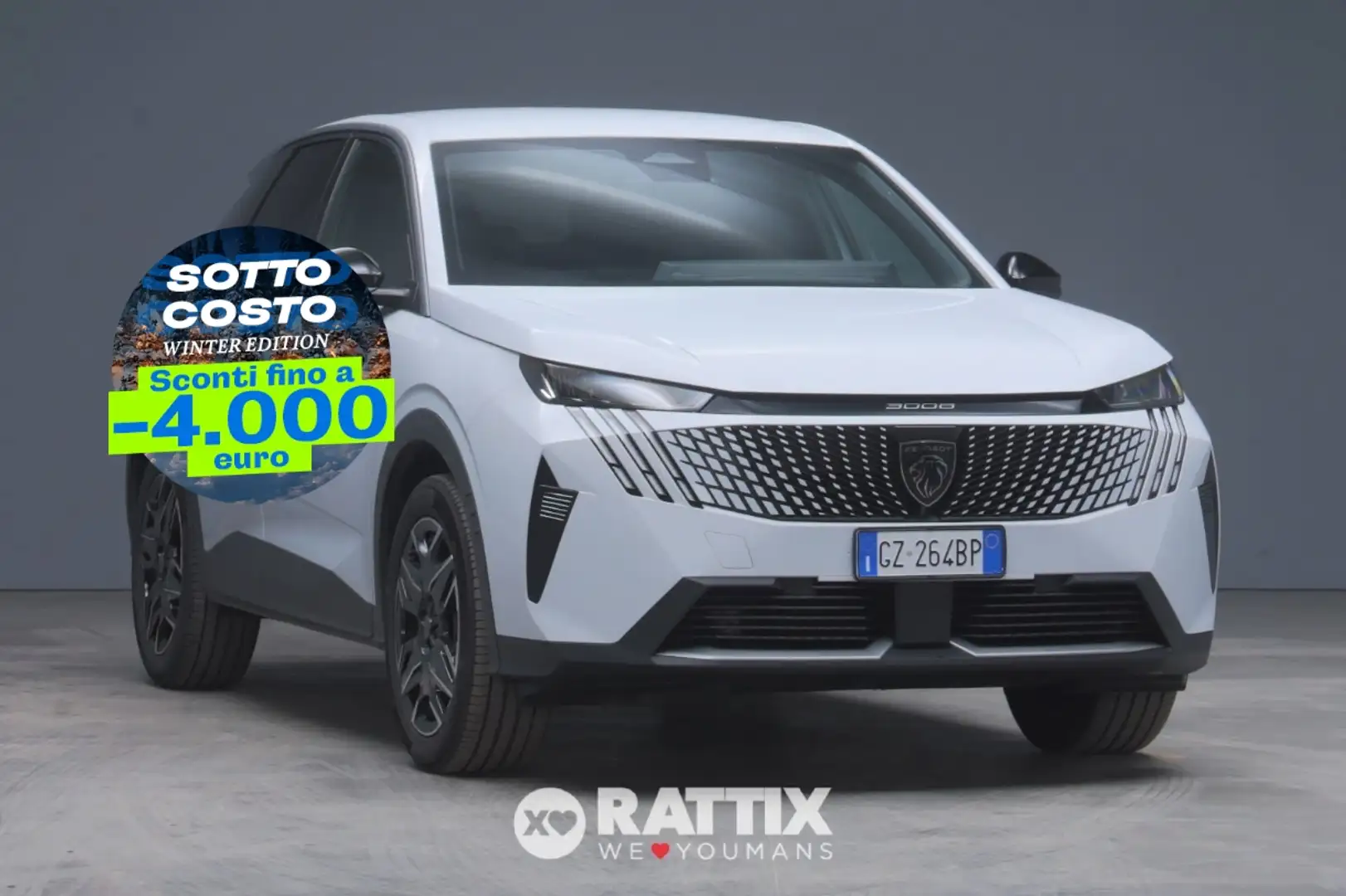 Peugeot 3008 1.2 Hybrid 145CV Allure e-DCS6 Bianco - 1