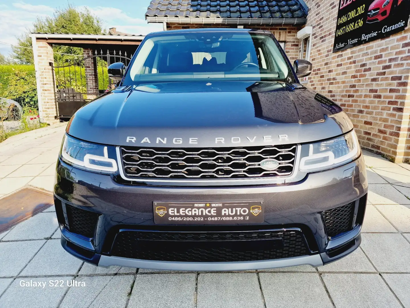 Land Rover Range Rover Sport 2.0 Si4 P300 HSE-Carnet-Garantie Grijs - 2