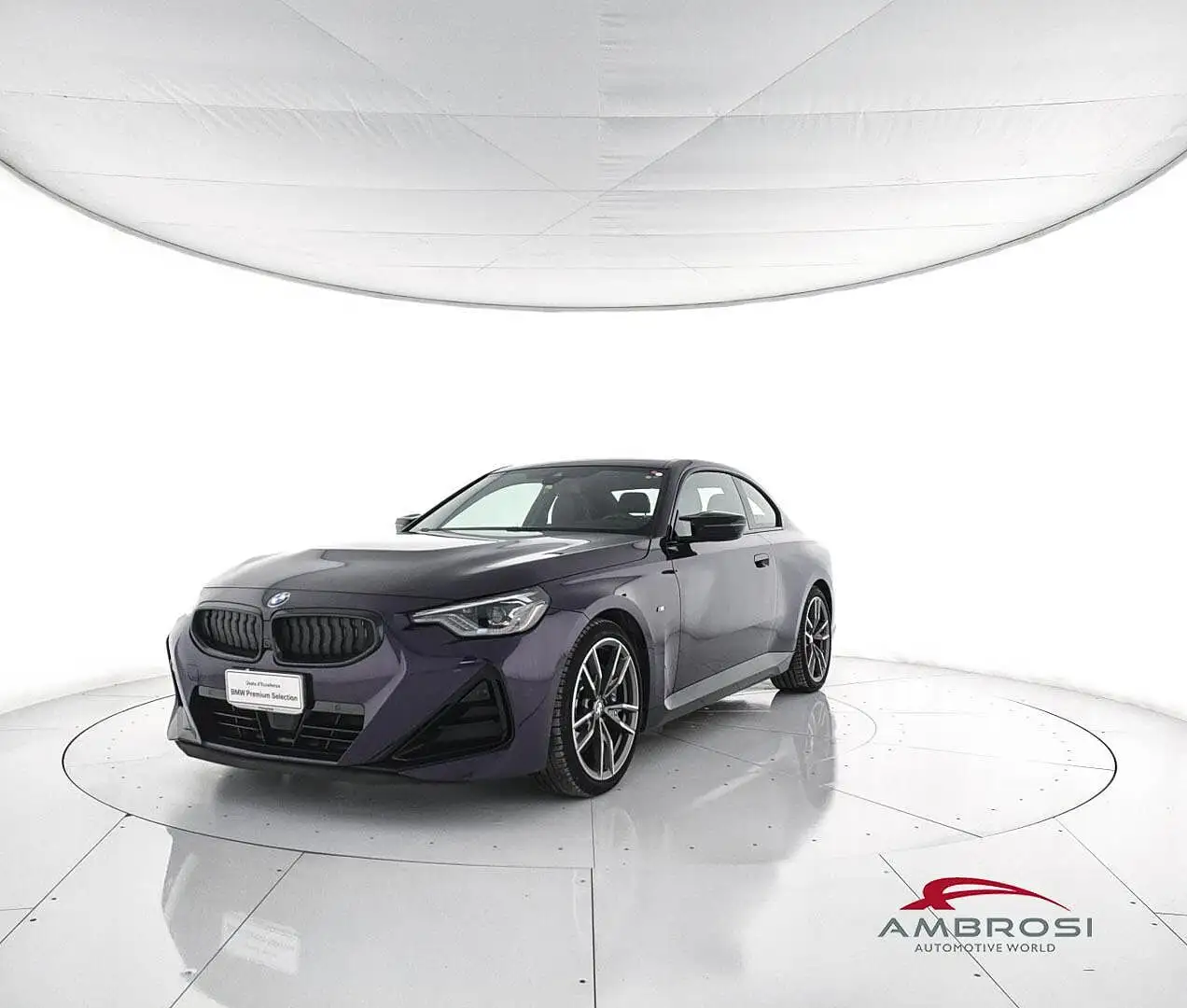BMW 240 M240i Coupe xdrive auto M-SPORT Fialová - 1