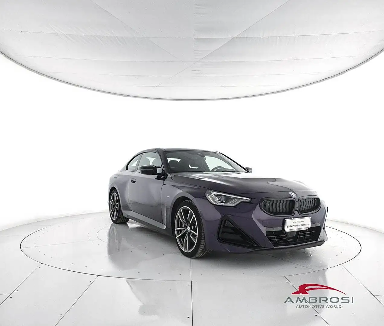 BMW 240 M240i Coupe xdrive auto M-SPORT Fialová - 2