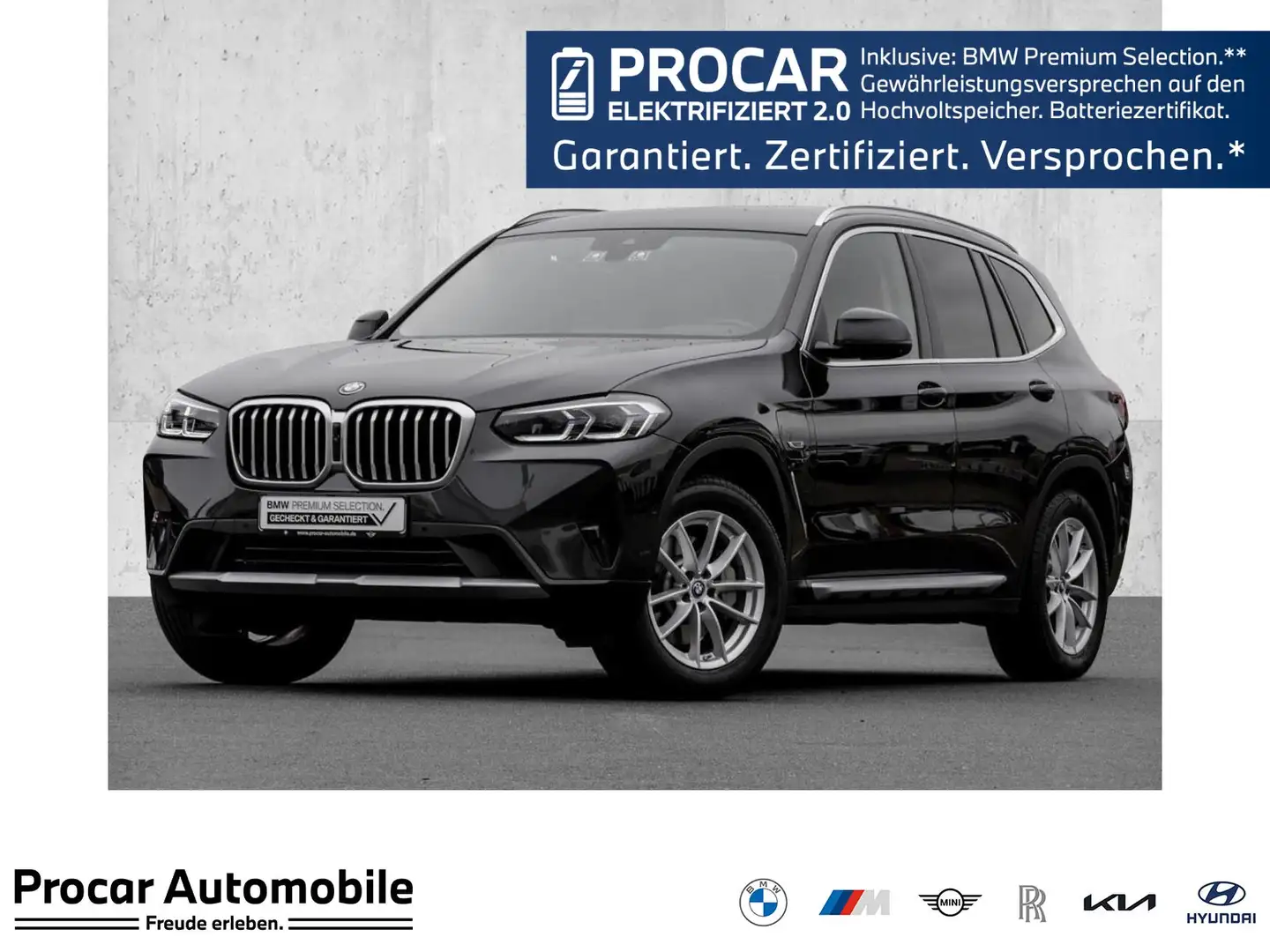 BMW X3 xDrive30e LASER+HuD+DA+PA PLUS+HiFi+18" Grigio - 1