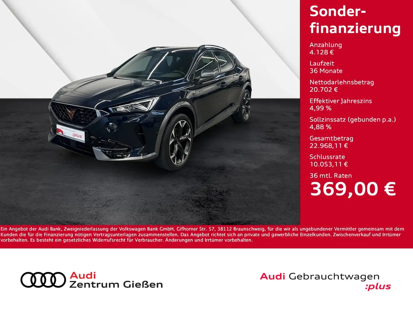 CUPRA Formentor 1.5 TSI DSG PANO BEATS NAVI KAMERA plava - 1