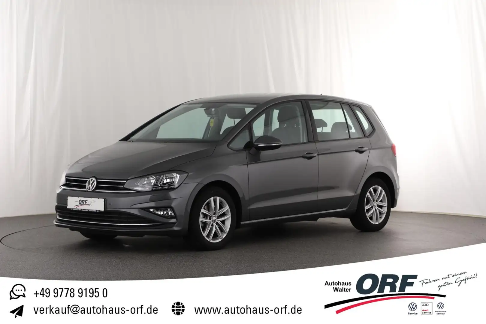 Volkswagen Golf Sportsvan 1.5 TSI Comfortline DSG NAVI KAMERA ACC SITZHZG AL Gris - 1