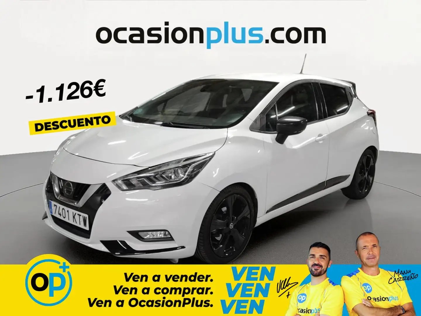 Nissan Micra DIG-T N-Sport 117 Blanco - 1