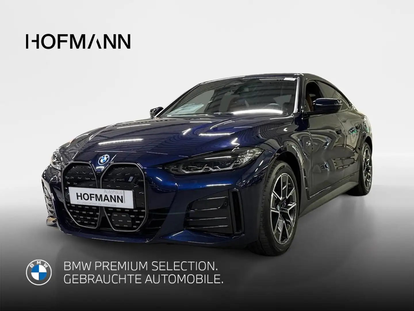 BMW i4 M Sport Pro Bleu - 1