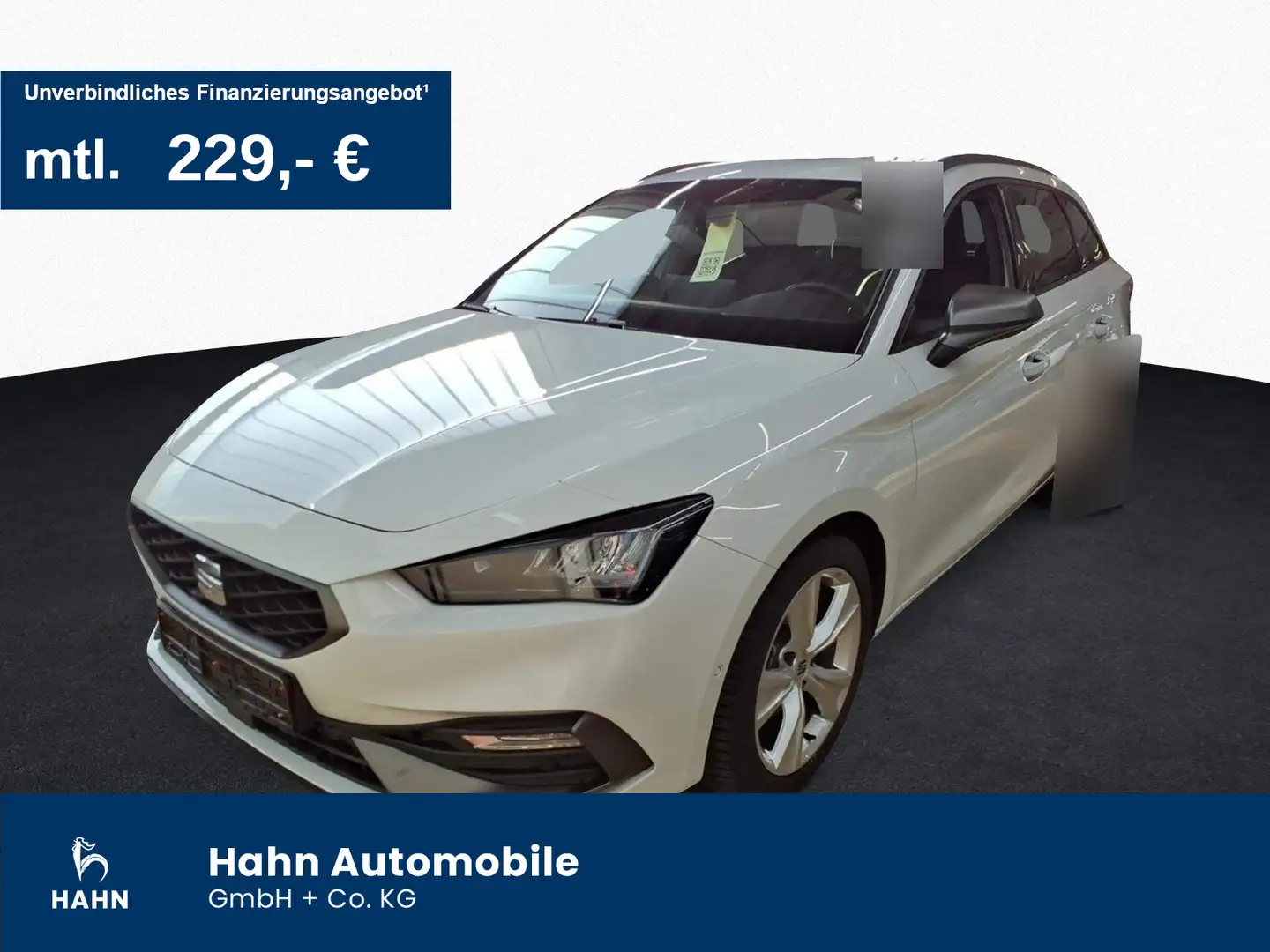 SEAT Leon Sportstourer 1.5eTSI DSG FR LED Nav CAM APP Weiß - 1