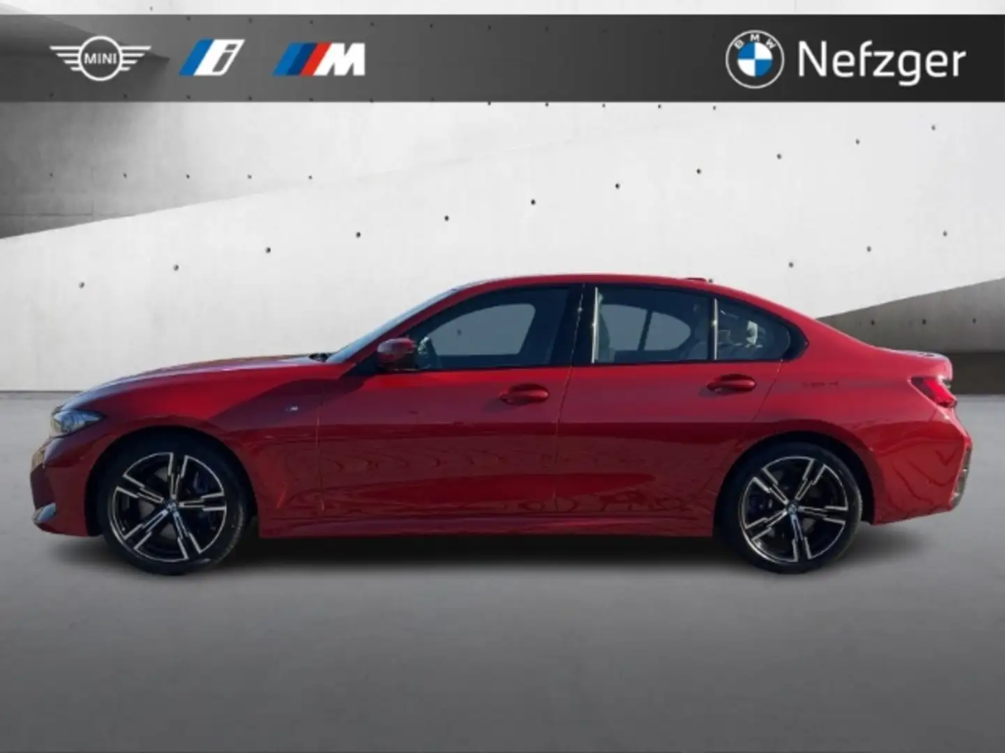 BMW 318 d Limousine MSport HUD Adap.LED HiFi RFK AHK Rot - 2