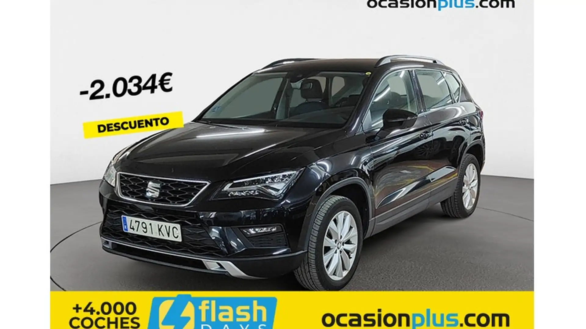 SEAT Ateca 1.5 EcoTSI S&S Style DSG Noir - 1