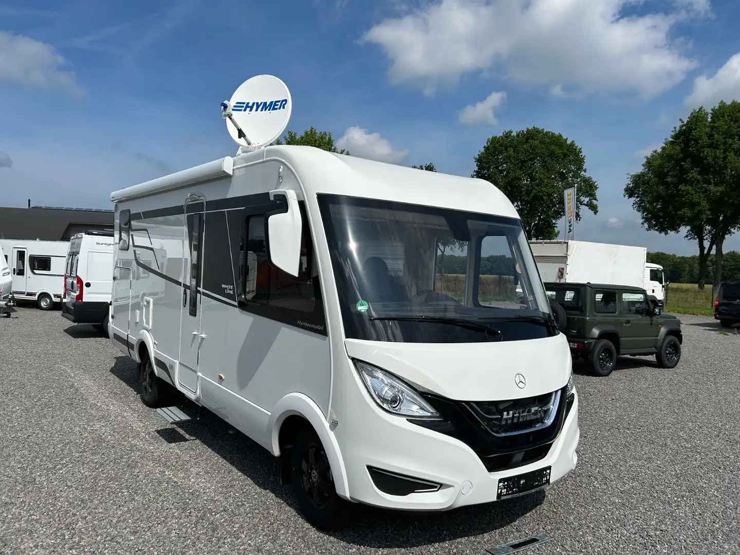 Hymer/Eriba B-Klasse MC I 600 White+AHK+Lithium+TV+W.richter Weiß - 1