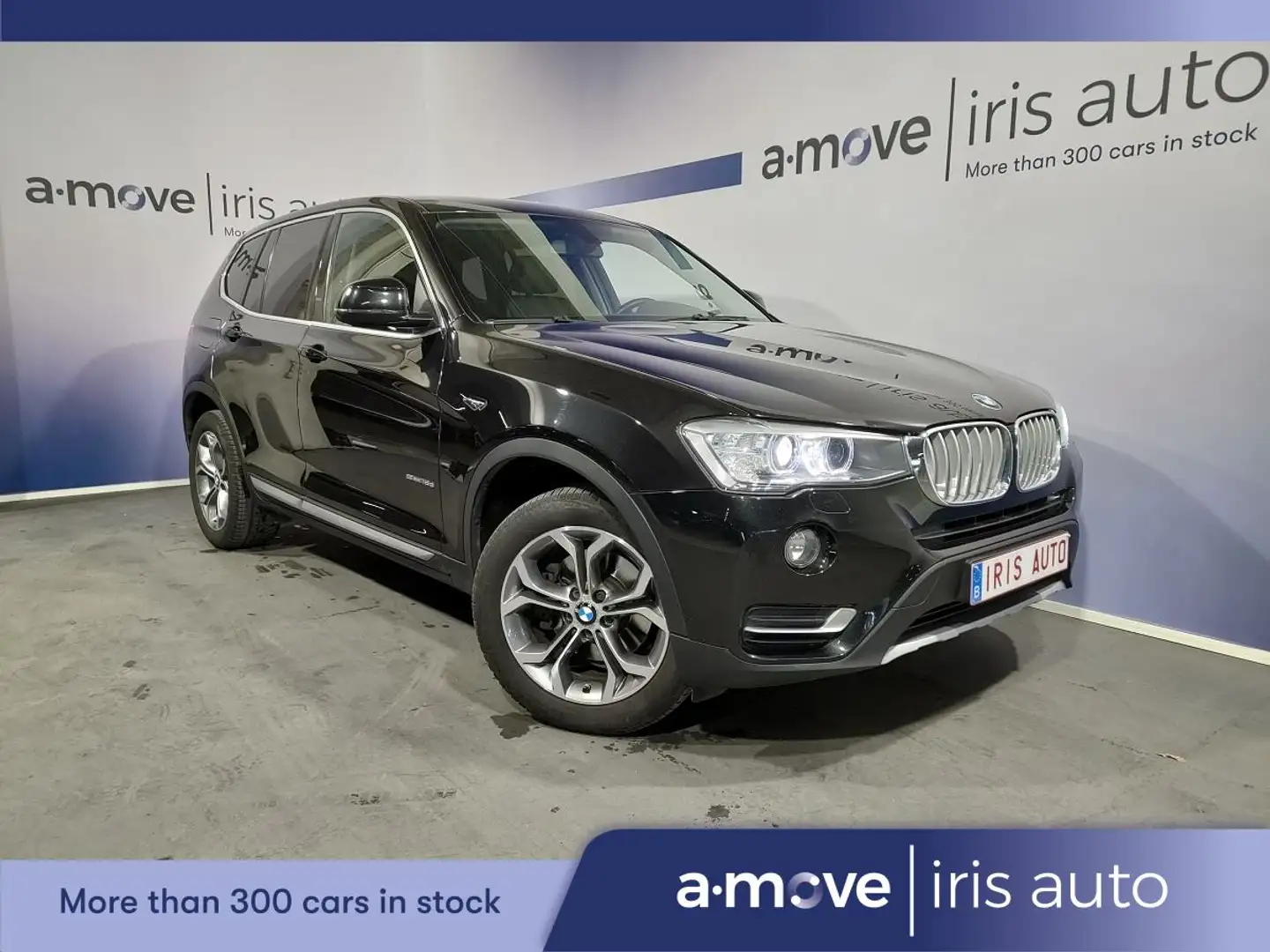BMW X3 2.0 | NAVI |EURO 6| AIR CO | 136 CV Noir - 1