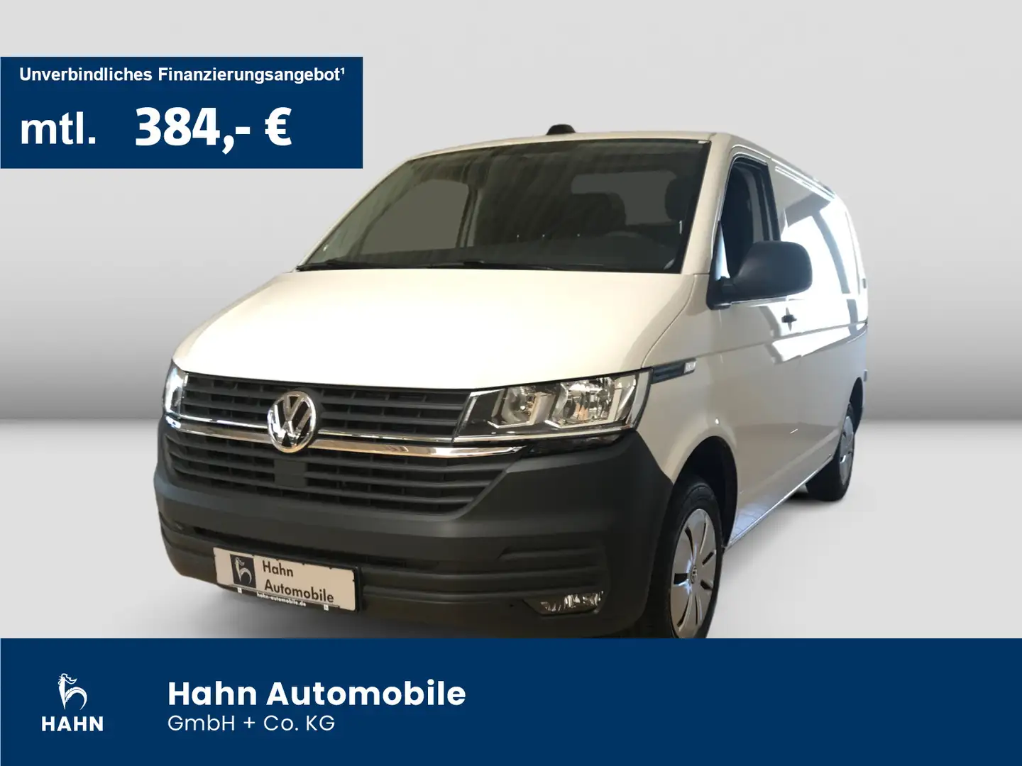 Volkswagen T6.1 Transporter T6.1 Kasten L1H1 2.0TDI App-Connect CAM Klima GR Weiß - 1