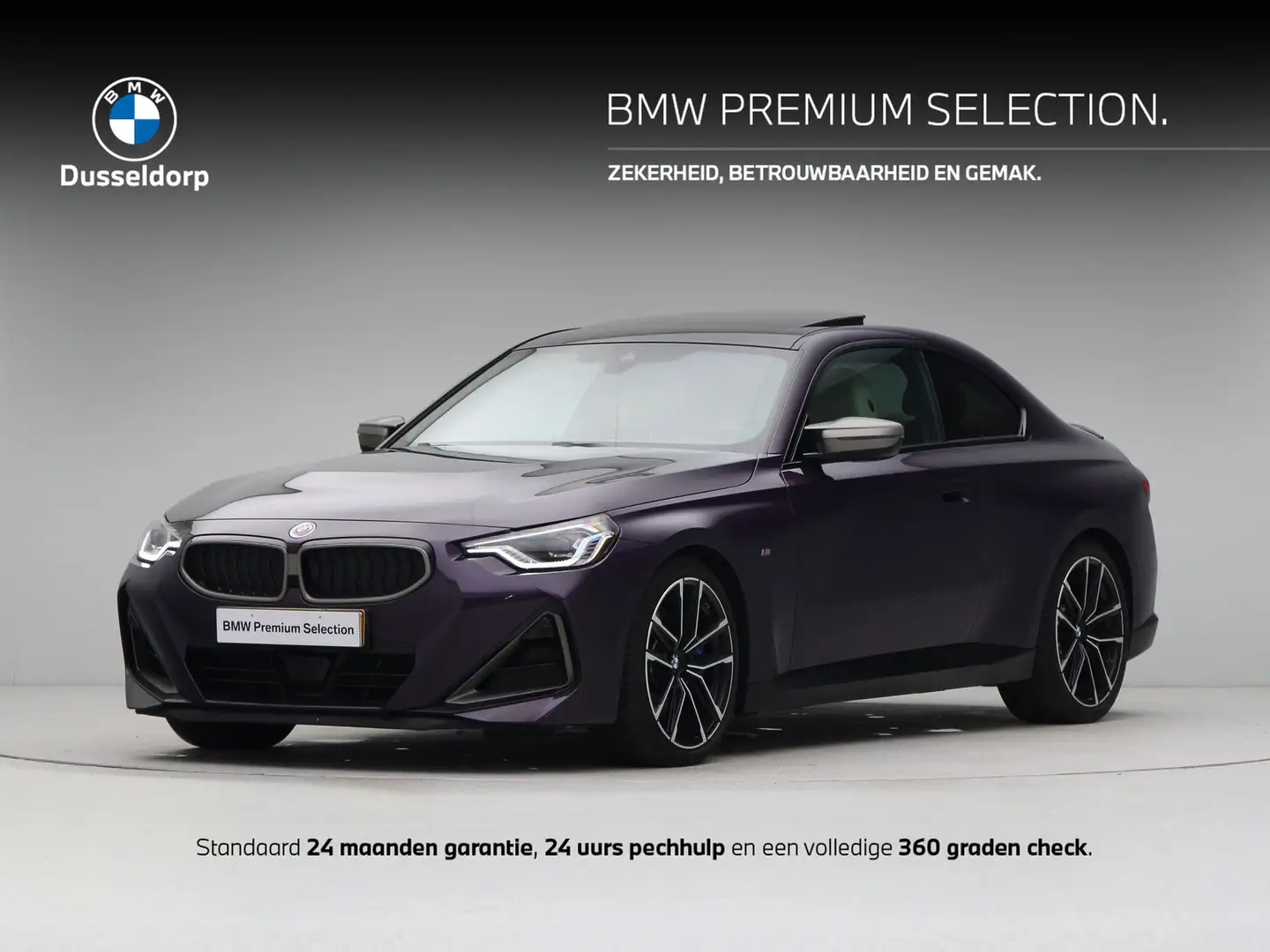 BMW 240 2 Serie Coupé M240i Mauve - 1