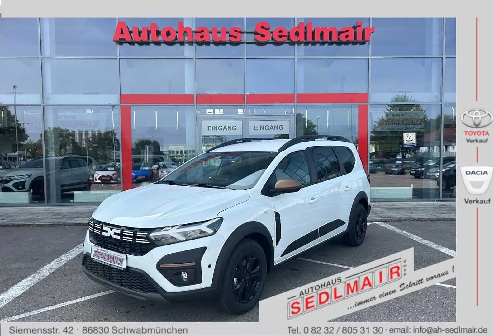 Dacia Jogger TCe 110 Extreme+ 7-Sitzer NAVI/SHZ/KAMERA Weiß - 1