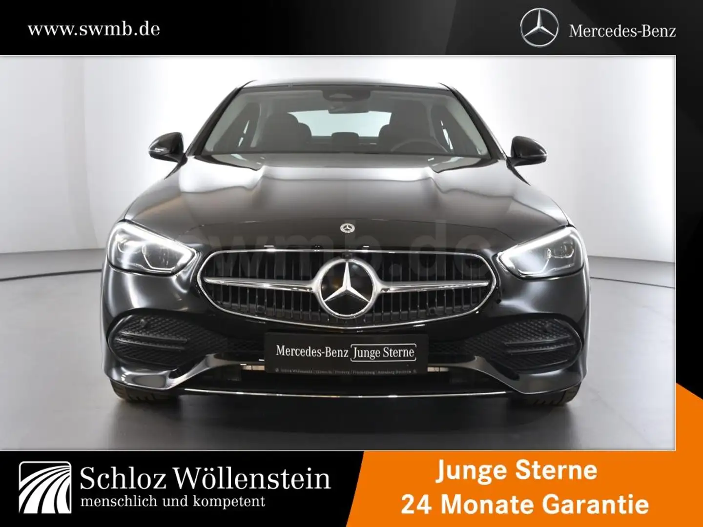 Mercedes-Benz C 200 4M Avantgarde/LED/WinterP/AdvancedP/360Cam Schwarz - 2