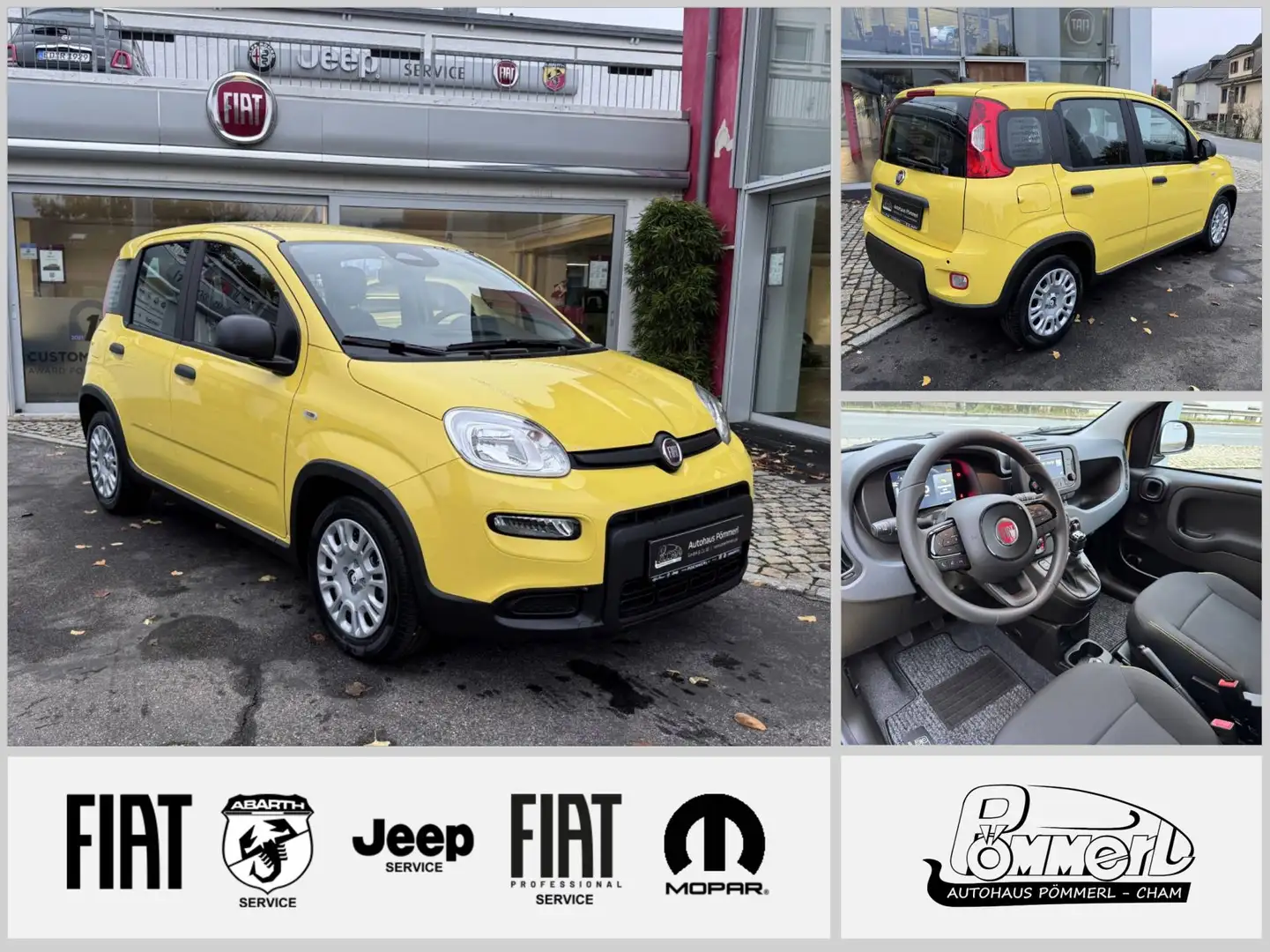 Fiat Panda Hybrid 1.0 GSE 70 MY24 Gelb - 1