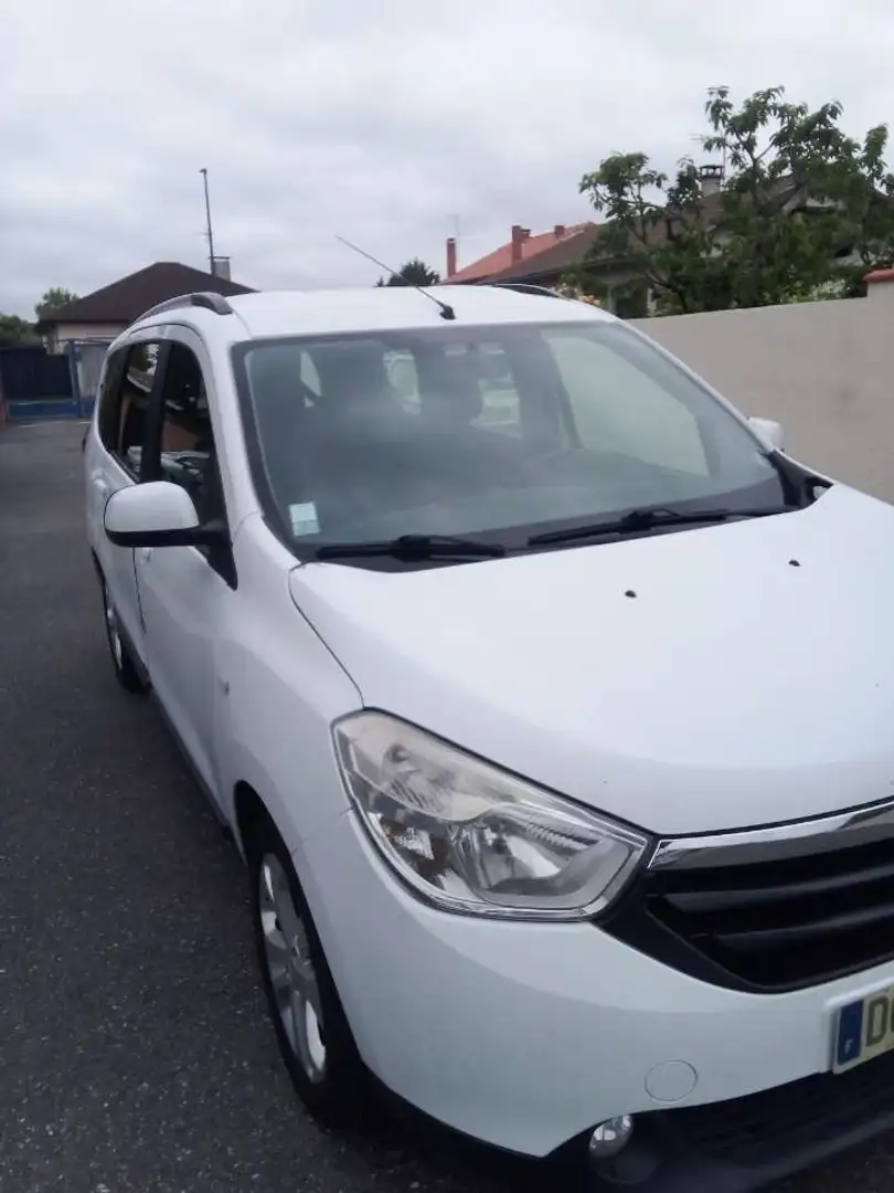 Dacia Lodgy Lodgy 1.2 TCe 115 7 places Black Line Blanc - 2