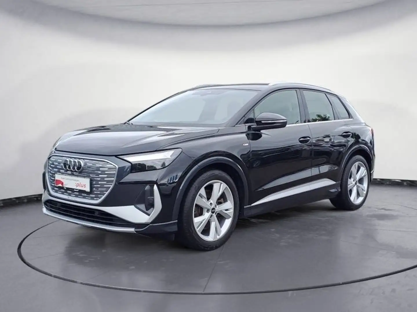 Audi 40 e-tron S line PanoDach AHK Standklima Navi Schwarz - 2