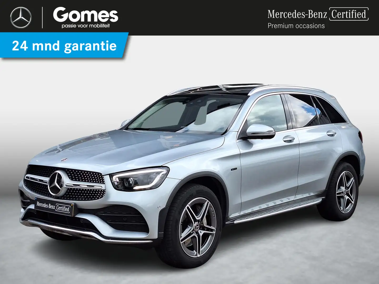 Mercedes-Benz GLC 300 300e 4MATIC Premium Plus | Panoramadak | Trekhaak Zilver - 1