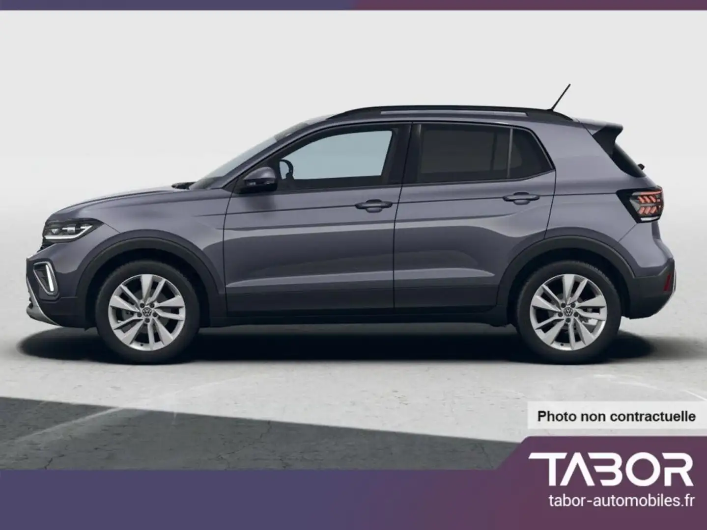 Volkswagen T-Cross 1.0 TSI 115 DSG IQ.Light 17p Gris - 2