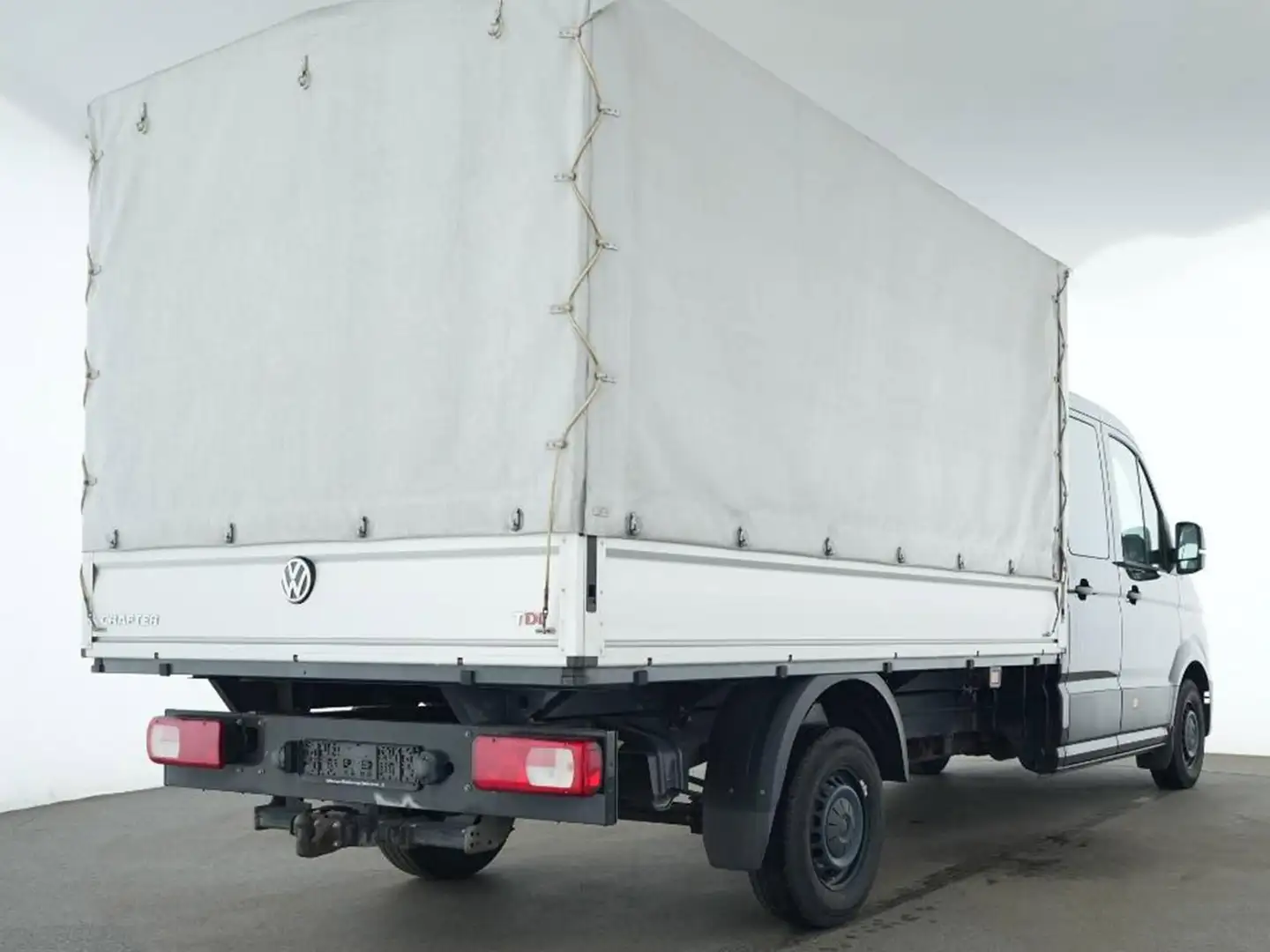 Volkswagen Crafter Pritsche Plane 35 DOKA lang STANDHZ NAVI Schwarz - 2