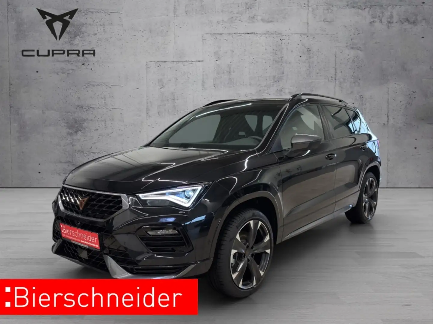 CUPRA Ateca 2.0 TSI 4Drive DSG AHK KAMERA NAVI LED ACC Schwarz - 1