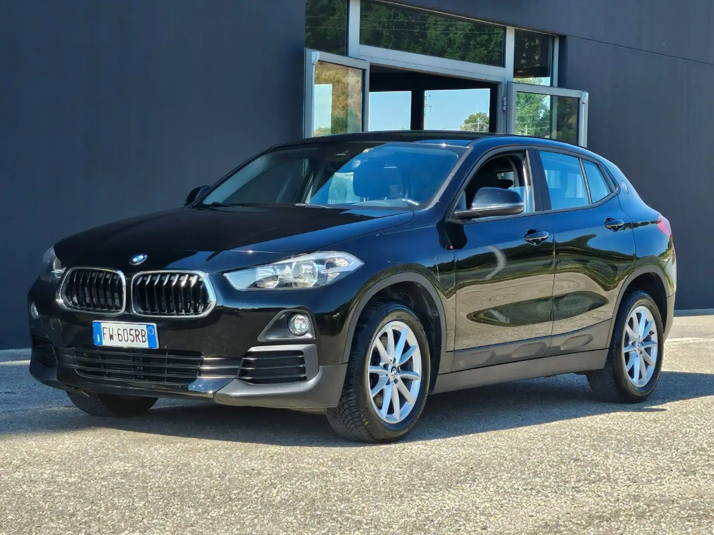 BMW X2 xDrive20d Business-X Pelle Nero - 1