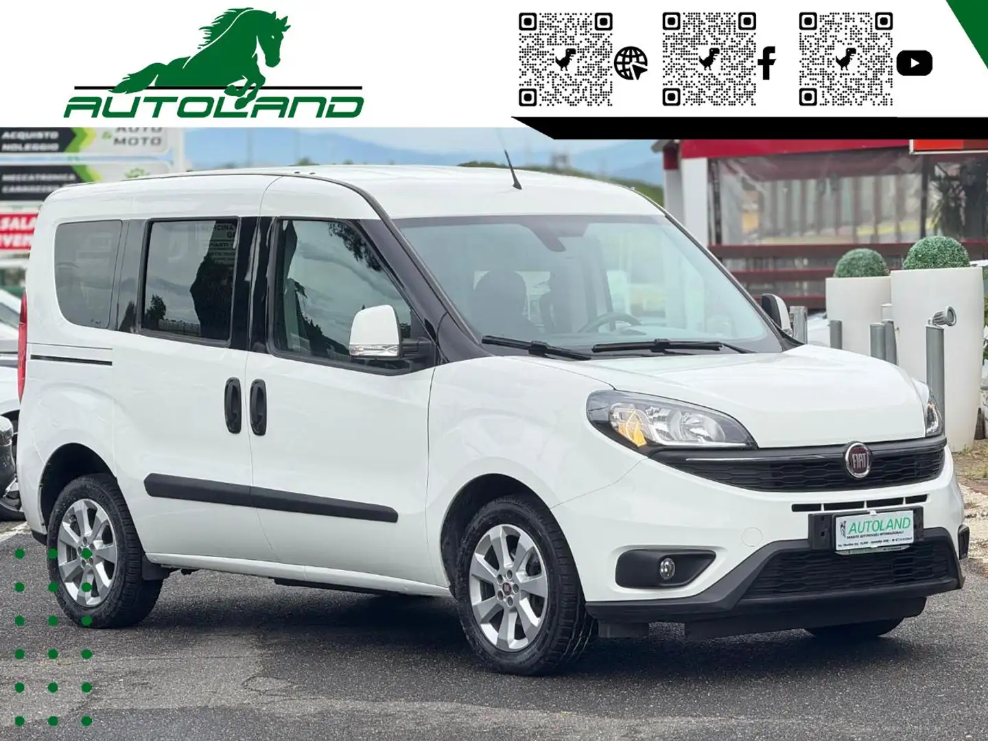 Fiat Doblo Doblò 1.6 MJT Cargo SX*AppleCarPlay*OttimeCondizi Bianco - 2