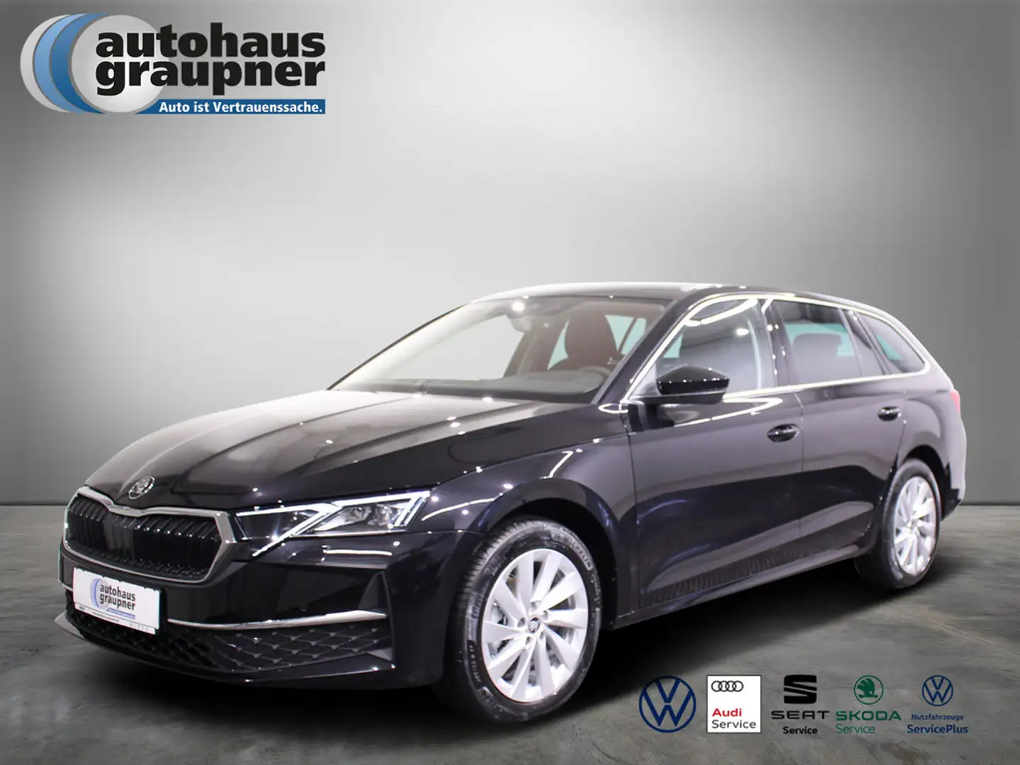 Skoda Octavia Combi 1.5 TSI mHEV DSG Selection NAVI Schwarz - 1