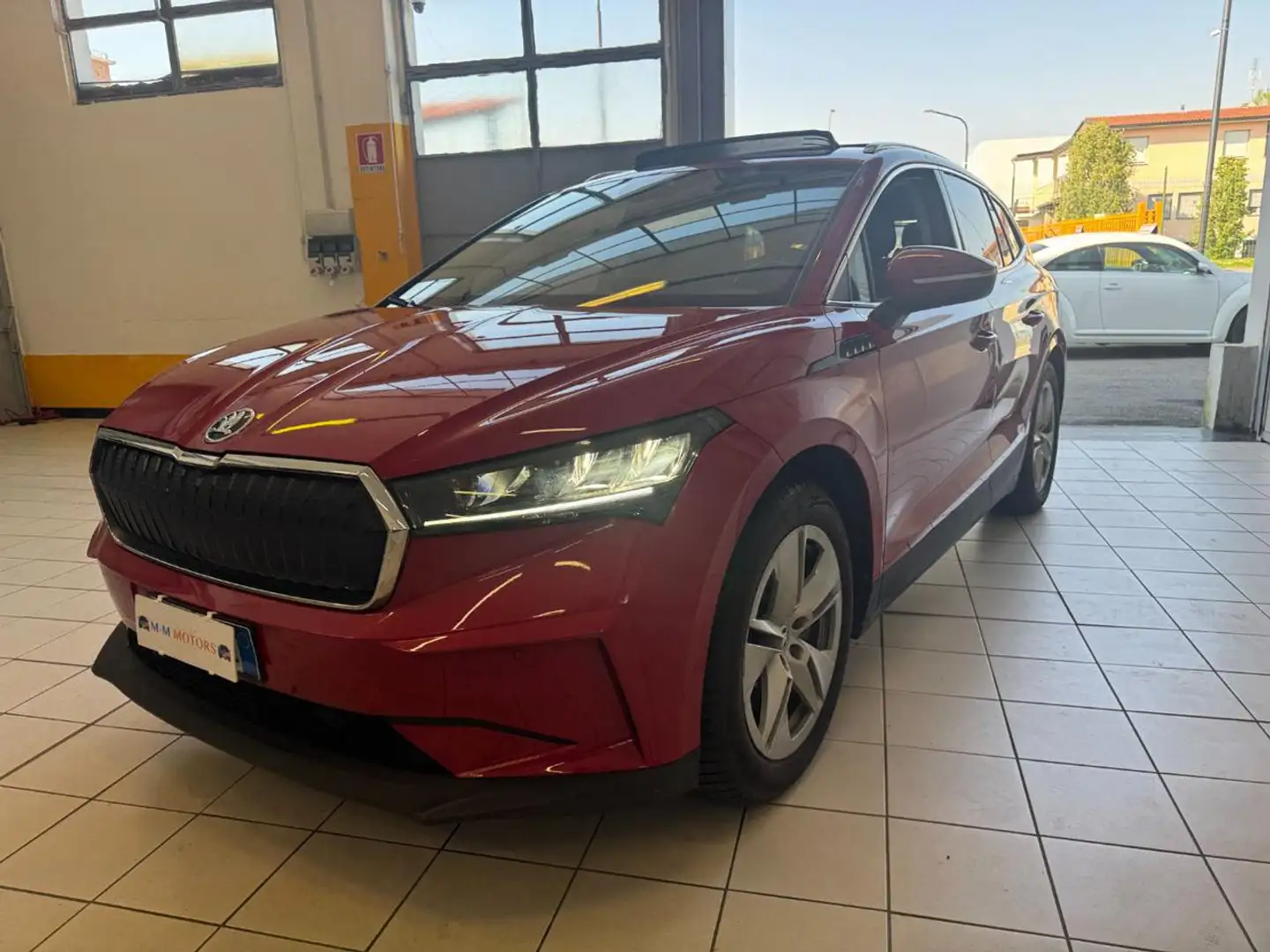 Skoda Enyaq 80 Executive   UNICO PROPRIETARIO  80+ 120 KW Roşu - 1