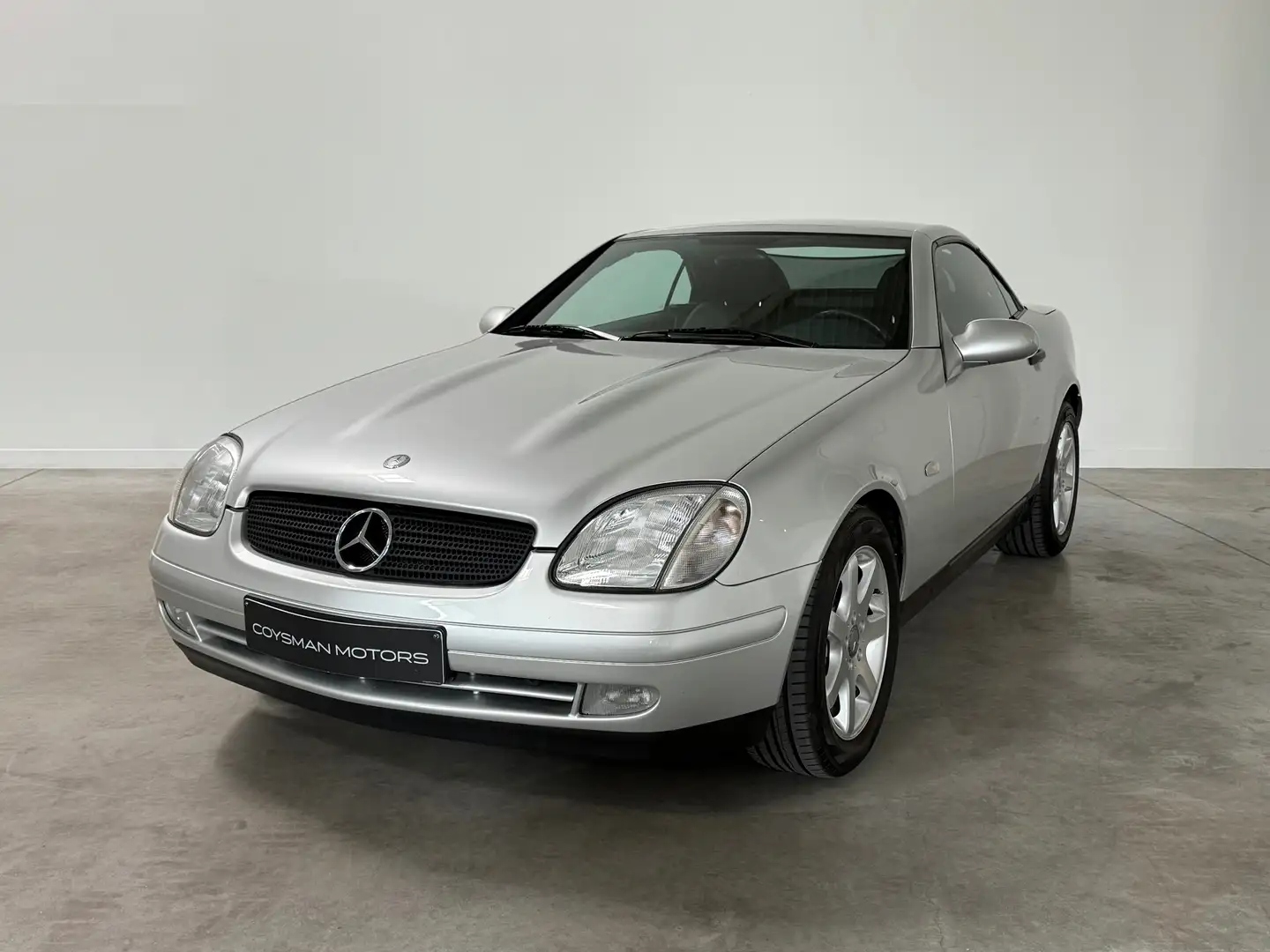 Mercedes-Benz SLK 200 Cabriolet/Bi-Color Leder/Manueel/Elektrisch dak Silber - 2
