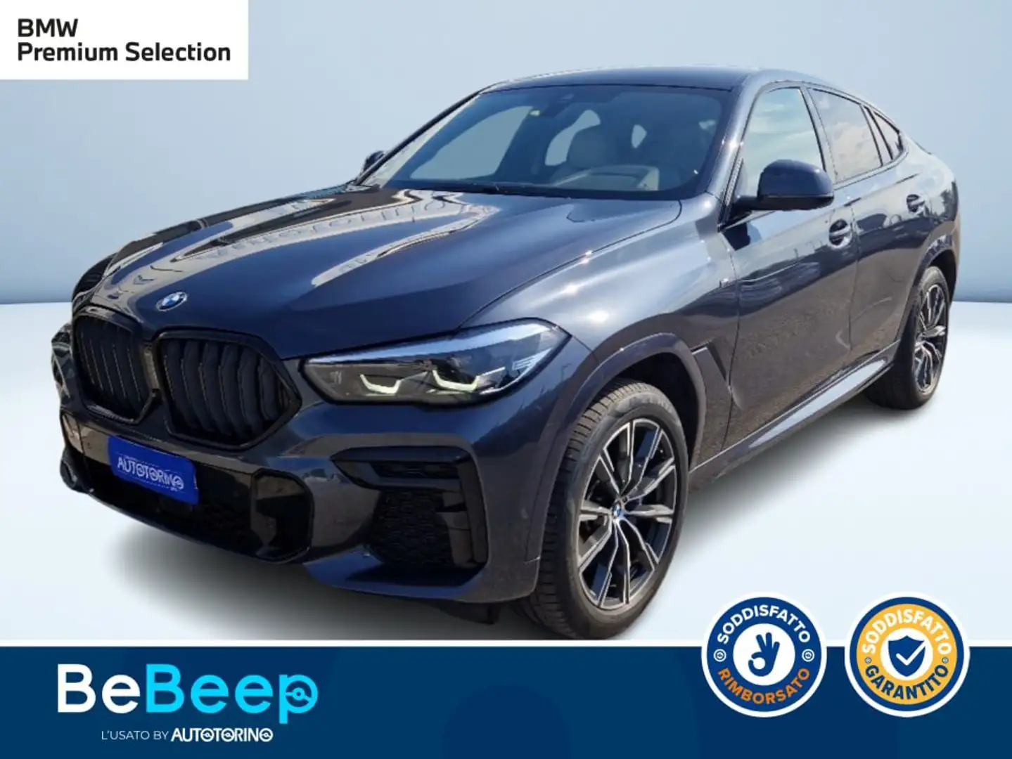BMW X6 XDRIVE30D MHEV 48V MSPORT AUTO Gris - 1