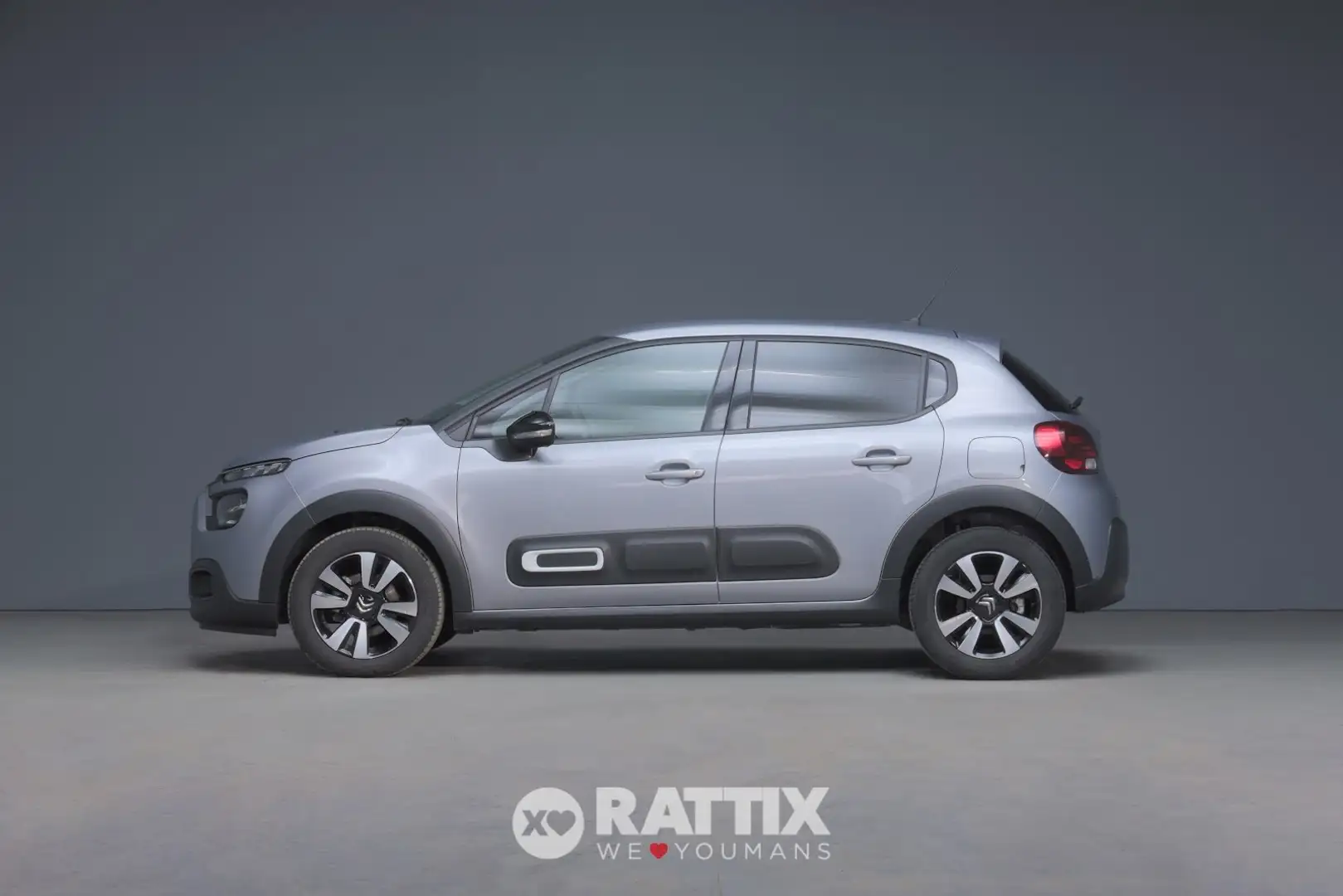 Citroen C3 1.2 Puretech 110CV Max Grijs - 2