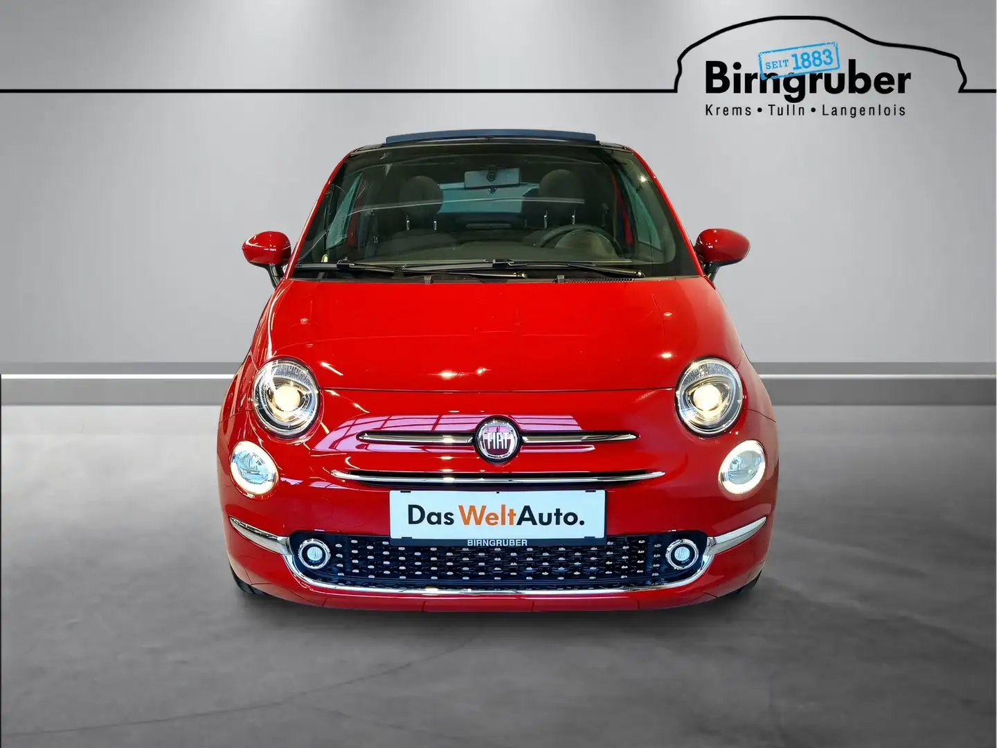 Fiat 500 Cabrio Dolcevita Rosso - 2