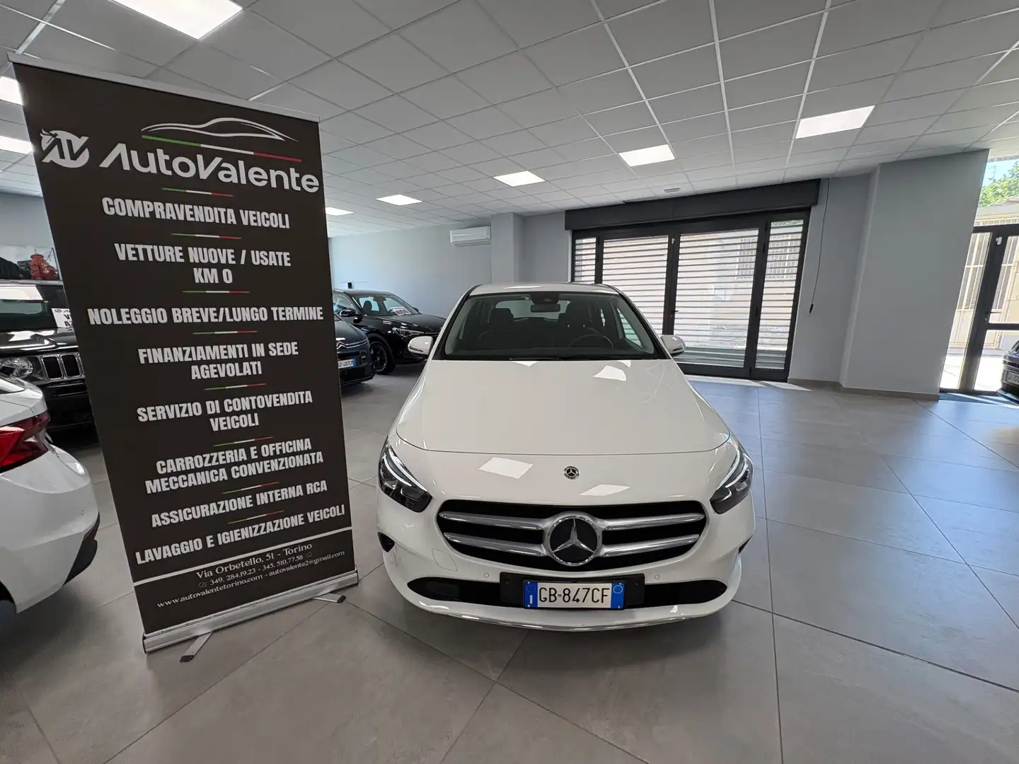 Mercedes-Benz B 180 B 180 d Automatic Sport Plus Bianco - 2