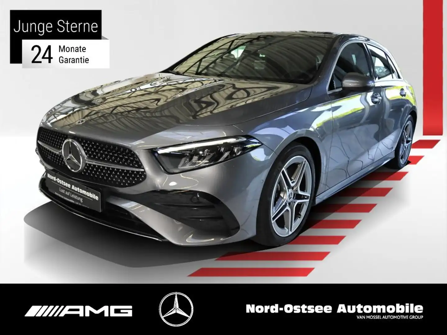 Mercedes-Benz A 200 AMG ADV.+ KEYLESS LED DISTRONIC KAMERA SHZ Grigio - 1