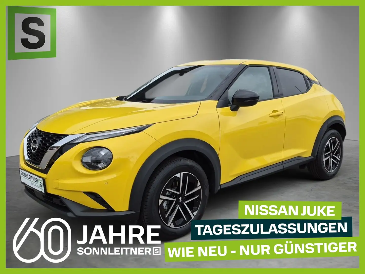 Nissan Juke JUKE N-Connecta 1.6 Hybrid 143PS 4AMT ohne LRB Gelb - 1