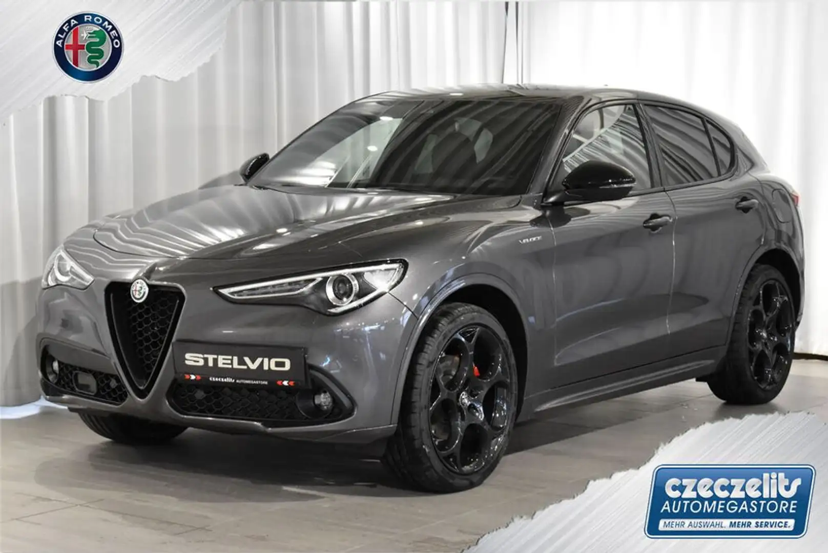 Alfa Romeo Stelvio Veloce Q4 Grau - 1