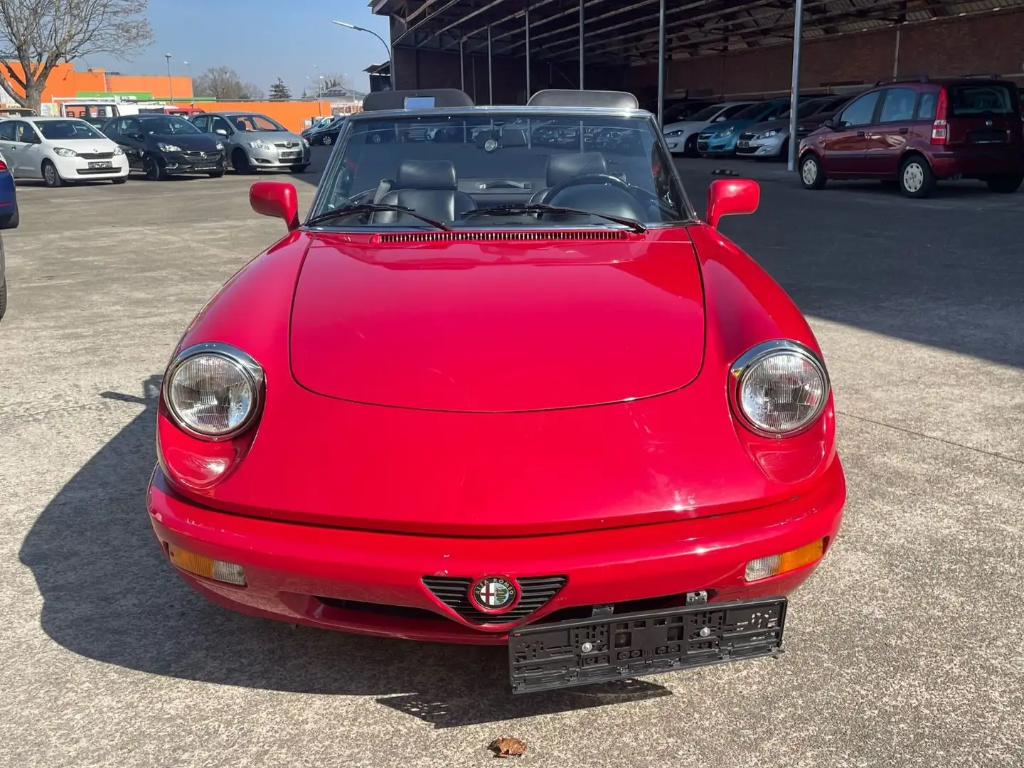 Alfa Romeo Spider /1.HAND/S-HEFT/HARDTOP/ORIGINAL ZUSTAND! Rojo - 2