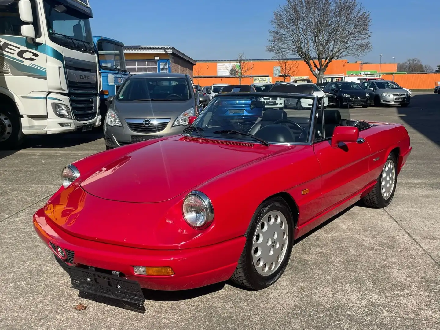 Alfa Romeo Spider /1.HAND/S-HEFT/HARDTOP/ORIGINAL ZUSTAND! Rojo - 1